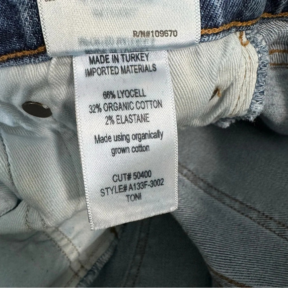 Agolde Toni Distressed Jeans - Picture 7 of 9